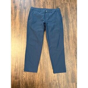 Lululemon Pants Mens 35 (36x27) Blue ABC Slim Fit Trouser Performance LM5AQYS